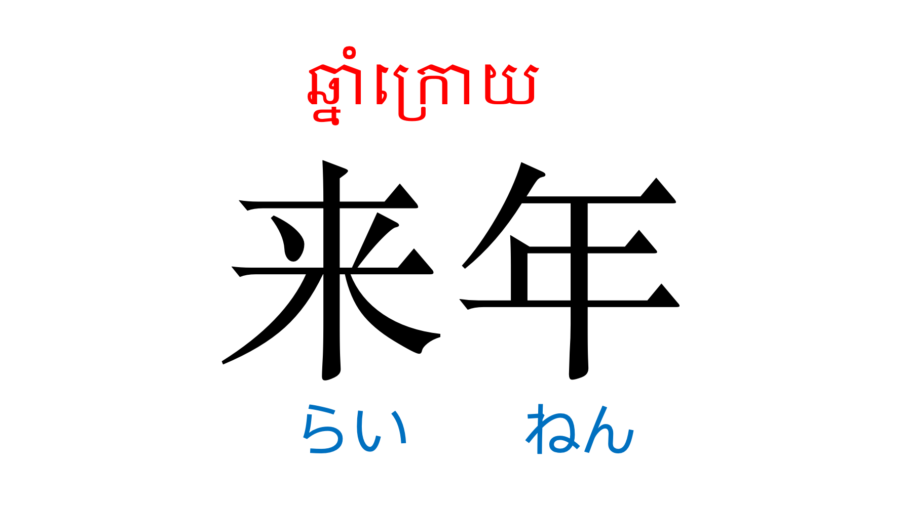 漢字スライド_初級2第8課 ស្លាយកាន់ជិ ភាគ២ មេរៀនទី៨