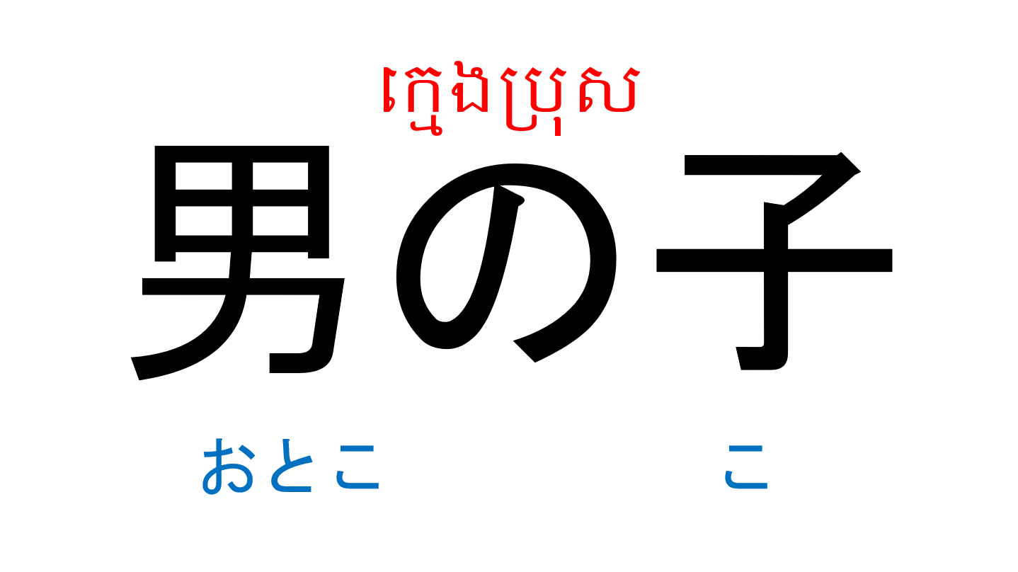 漢字スライド_初級1_第18課 ស្លាយកាន់ជិ ភាគ១ មេរៀនទី១៨