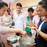 Shiratama Dango (sweet rice dumpling)